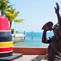 Statue of the Conch-Blowing Greeter