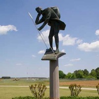 Statue of Charles Lindbergh, Wing-Walker