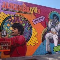James Brown Wall Mural