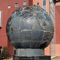 Spaceship Earth Sculpture