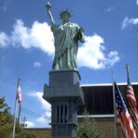 Home-Built Statue of Liberty Replica