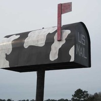 Giant Cow Mailbox