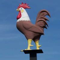 Rooster on a Pole