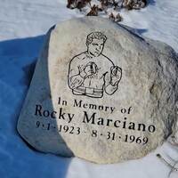 Rocky Marciano Memorial Rock