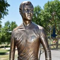 Bronze Statue of James T. Kirk