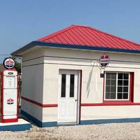 Restored Standard Oil Gas Station