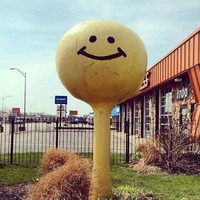 Scale Model Smiley Water Tower