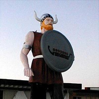Erik: Carpet Viking HS Mascot