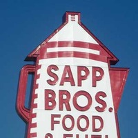 Sapp Bros. Pot of Coffee Sign