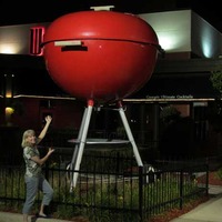 Barbeque Grill for a Giant