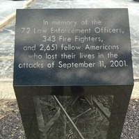 9/11 Memorial with Pittsburgh Misspelled