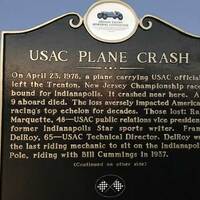 Marker: Plane Crash in a Cemetery