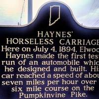 First Automobile Voyage by Horseless Carriage