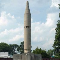 Gus Grissom Rocket Monument
