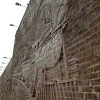 Longest Sculpted Brick Mural