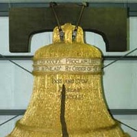 Liberty Bell Made of Wheat