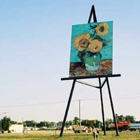 World's Largest Easel