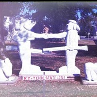 KY-TN State Line Sculpture