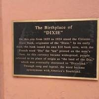 Birthplace of Dixie