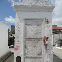 Grave of Marie Laveau, the Voodoo Queen