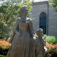 The Adams Family Statues