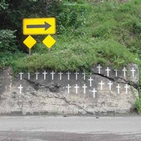 Deadly Curve of Crosses