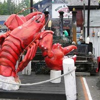 Large Fiberglass Lobster