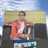 100-Foot-High Stevie Wonder Mural