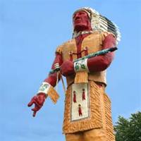 Hiawatha, World's Largest Indian
