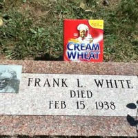 Tombstone of the Cream-of-Wheat Man