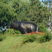 Large Bear Statue
