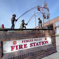 Fire Station Sculpture