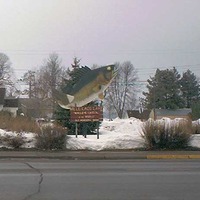 Big Fish Statue - Walleye