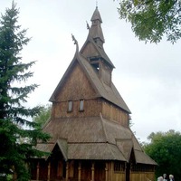 Replica of 12th Century Norway Church