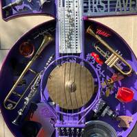 Prince's Giant Purple Guitar