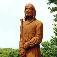 Tall Voyageur Statue