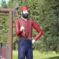 Lumberjack Statue