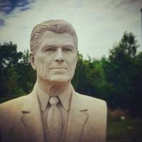 President Reagan's Big Head