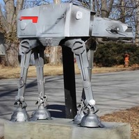 Star Wars At-At Walker Mailbox
