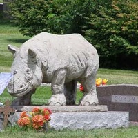 Rhino Tombstone