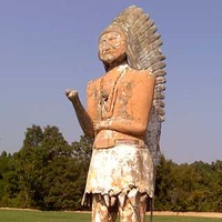 Indian Chief Statue