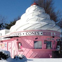 Ice Cream Cone Building