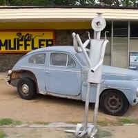 Muffler Car Parts Man
