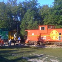 Sleep in a Caboose