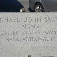 Memorial to Doomed Space Shuttle Astronaut