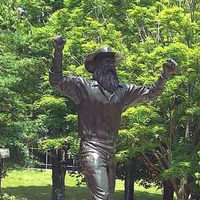 Mountain Man Statue