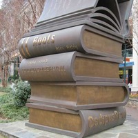 Tall Stacks of Big Bronze Books