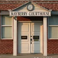 Wally's Service Station and Mayberry Courthouse