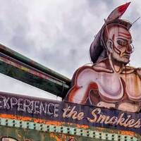 Warrior Motel: Big Indian Sign