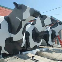 Big Milk Tank Cows
